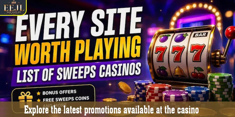 Explore the latest promotions available at the casino
